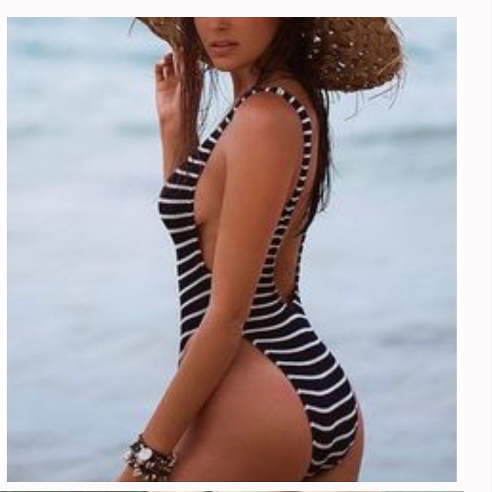 ✨NWT✨ Nasty Gal Between the Lines One Piece